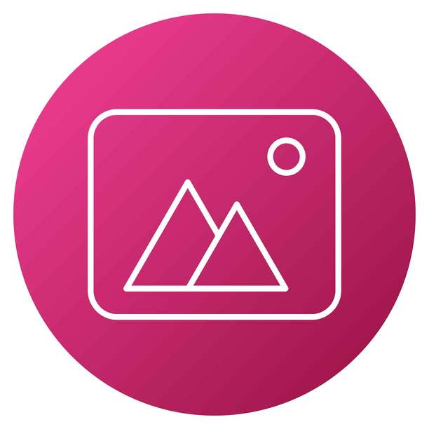 矢量设计照片图标风格图片下载