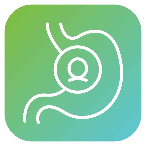 矢量图设计 胃肠道癌症 图标风格图片下载