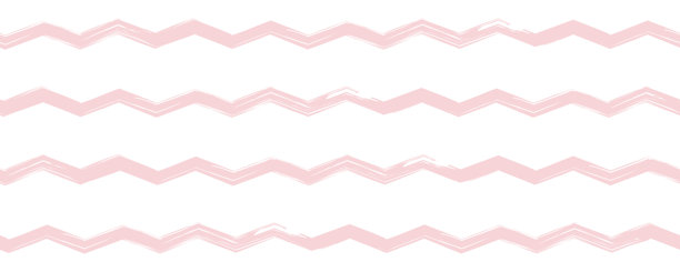 婴儿波浪图案。儿童背景，带有俏皮的锯齿形印花。可爱的涂鸦，用于手绘水彩海景或少女条纹壁纸。矢量插画图片下载