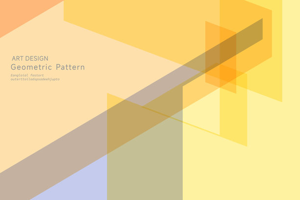 抽象彩色透明极简几何设计素材背景图片下载