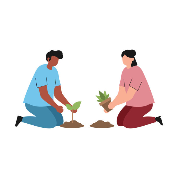 地球日庆祝插画矢量设计图片下载