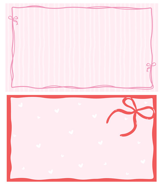 情人节装饰画框插画图片下载