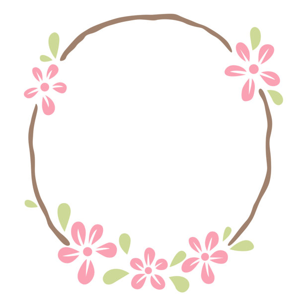 热带花卉和叶子组成的夏季海滩概念花环插画图片下载