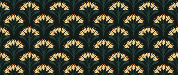 无缝背景。简约抽象花卉图案。浅色背景上的现代多彩印花。非常适合纺织品设计、屏幕保护程序、封面、卡片、邀请函和海报。图片下载