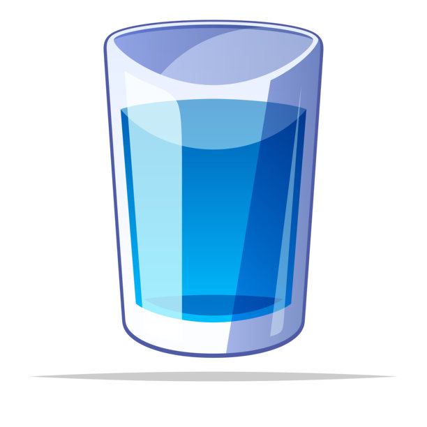 卡通玻璃杯矢量图，孤立插画图片下载