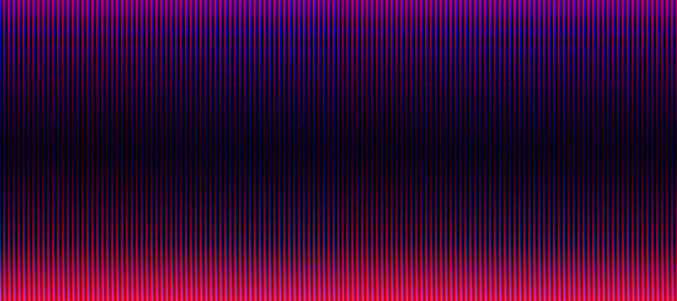 电视屏幕上的粉色、紫色LED灯。屏幕上的RGB背景。矢量图。图片下载