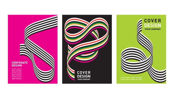 现代公司宣传册封面设计，留有文字空间图片下载