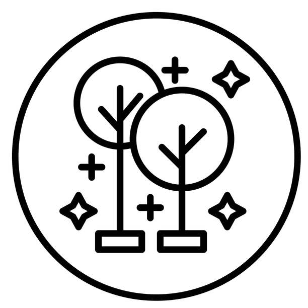 矢量图：魔法森林矢量图图标风格图片下载