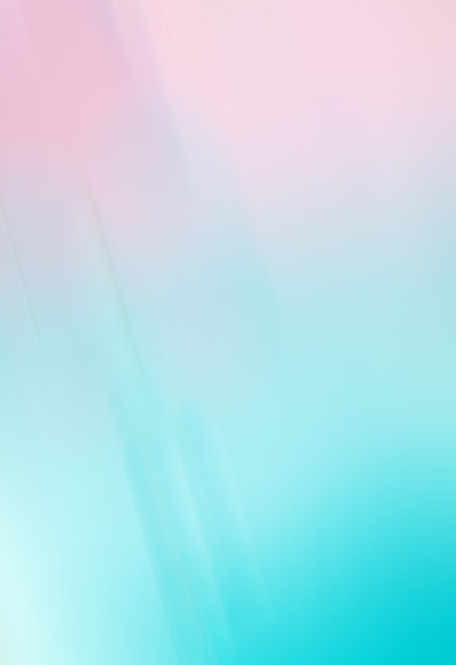 柔和的粉蓝色渐变背景，带有各种抽象色块，竖图。图片下载