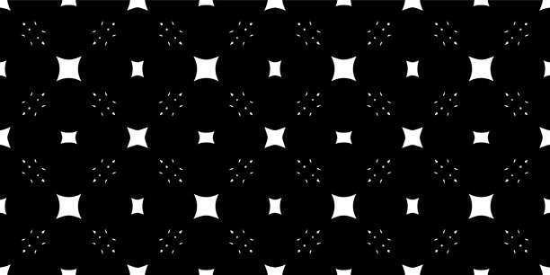 抽象几何无缝图案，本土织物图案，泰式图案，专为墙面装饰、瓷砖、纺织品设计，矢量插画图片下载