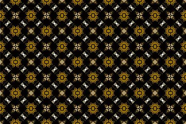 抽象几何无缝图案，当地织物图案，泰式图案，专为墙壁装饰、瓷砖、纺织品设计，矢量插画图片下载
