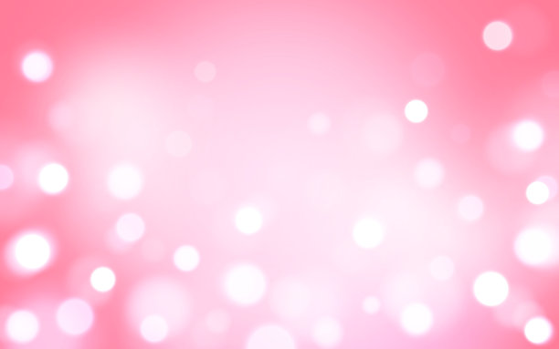 柔和的粉色散景背景，带有发光的光圈和梦幻般的柔和模糊，背景装饰。插画图片下载