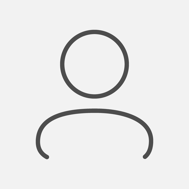 灰度扁平插画。头像，用户资料，人物图标，性别中立剪影，个人资料图片。适用于社交媒体头像，图标，屏保以及作为模板。图片下载