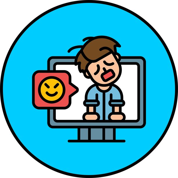 网络欺凌图标矢量素材图片下载