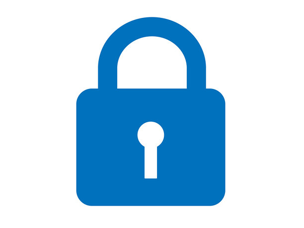 锁形标记（已锁定钥匙图标）插画图片下载