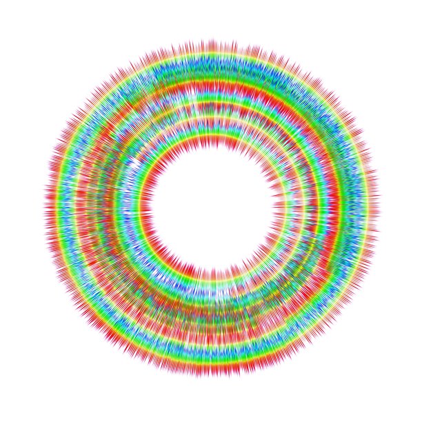 白色背景上抽象的霓虹圆点圆形边框，带有发光的粉色灯光效果。现代未来感圆环设计，适用于社交媒体模板、徽标边框、海报、横幅、UI设计、数字装饰和创意品牌元素。图片下载