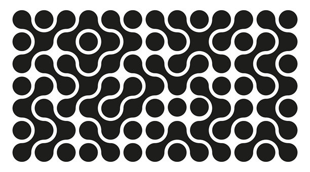 液滴和有机团块连接的背景，由 Metaballs 构成图案。现代壁纸。矢量图形插画。图片下载