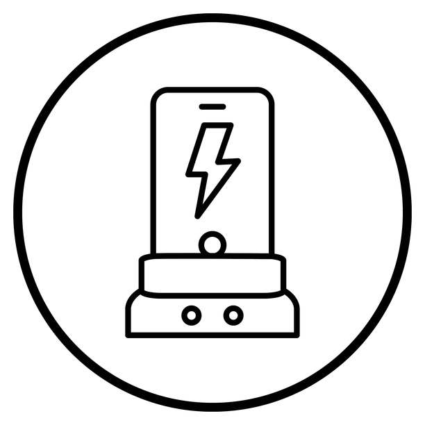 矢量设计手机支架图标风格图片下载