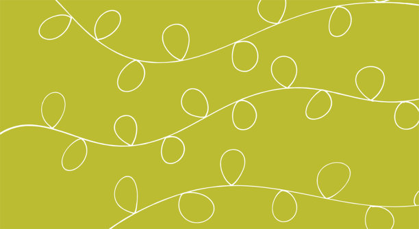 橄榄绿背景上的简约白色叶子线条艺术图案。极简植物插画，带有细长的白色叶子轮廓。现代美学背景，带有优雅的手绘叶子。图片下载