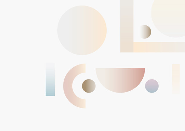 抽象渐变色简约几何图案设计素材背景图片下载