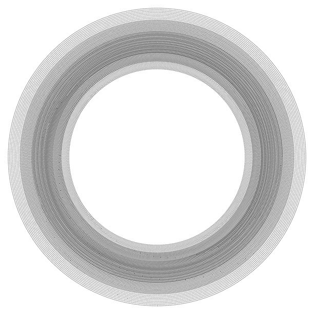 波普艺术半调圆框。波普风格的圆形圆点图案。抽象现代时尚纹理。矢量插画几何图案。为您内容设计的圆形设计元素图片下载