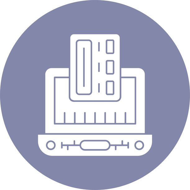 信用卡图标矢量素材图片下载