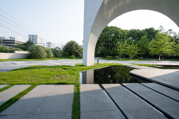 现代城市公共景观空间图片下载