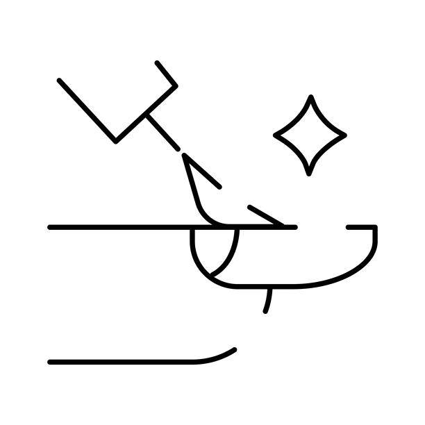 美甲抛光图标，代表美容护理图片下载