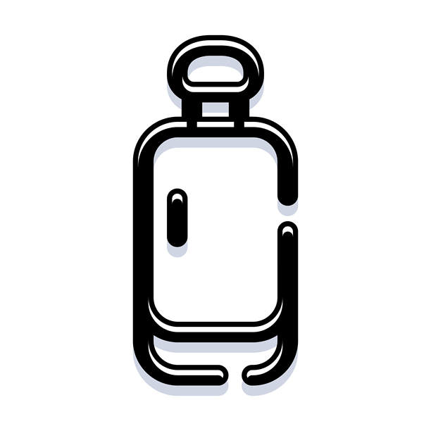 用于补水和户外活动的饮水瓶图标图片下载