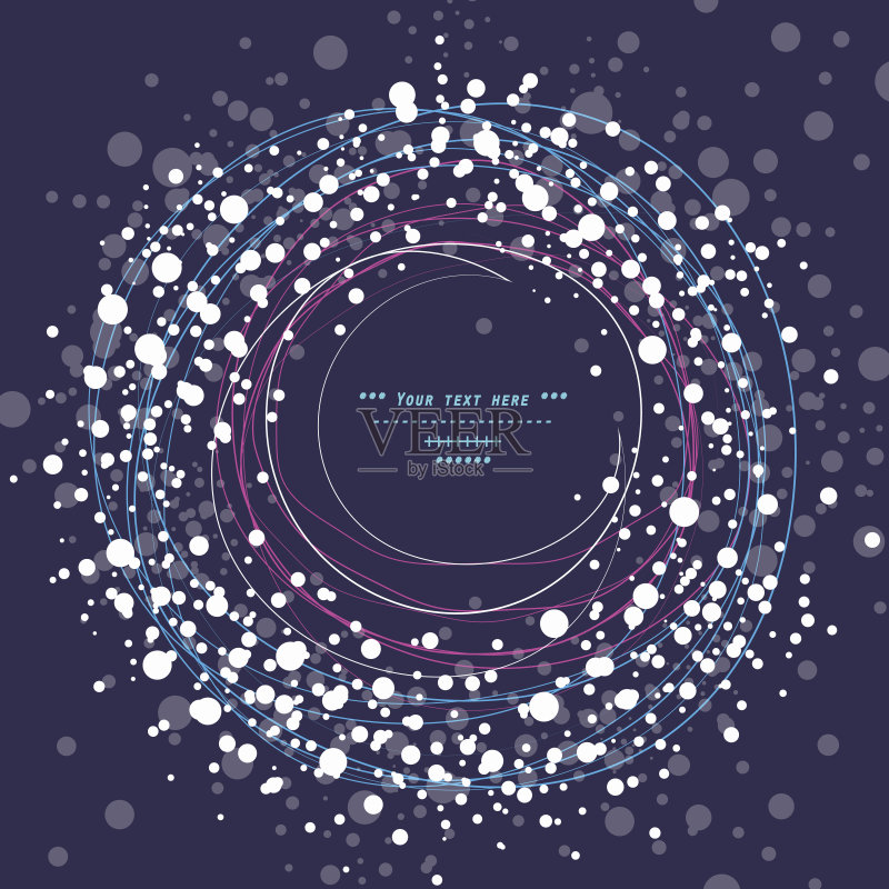 色彩绚丽的背景设计正版插画素材