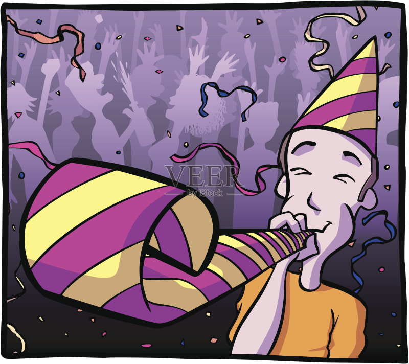 会高声喧闹的人男人正版元素素材