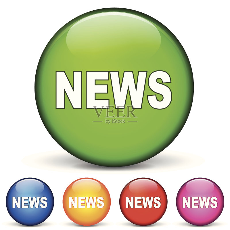 新闻的图标正版插画素材