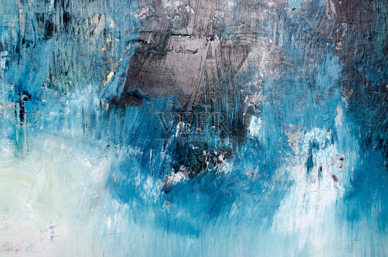 油画抽象纹理背景正版图片素材