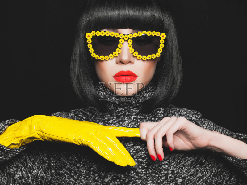 时尚的女士正版图片素材