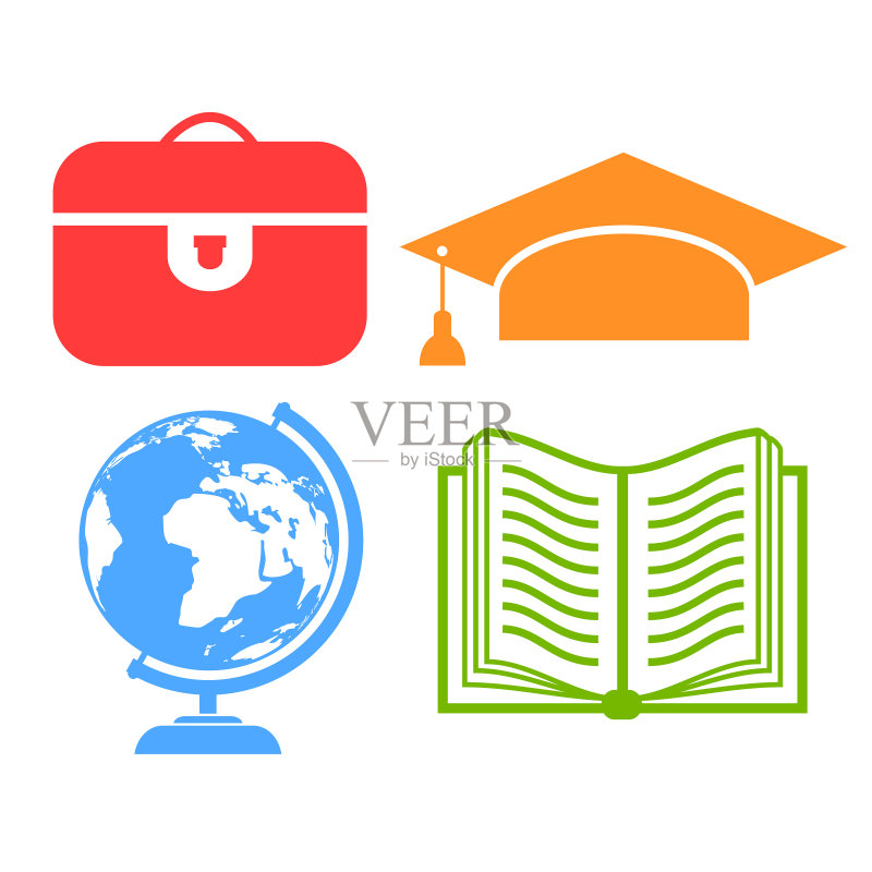 学校图标图标素材