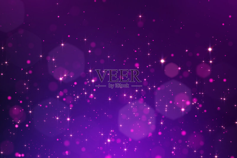 发光的焦外成像背景正版插画素材