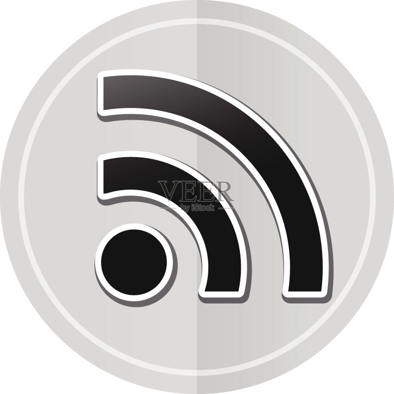 无线网络贴纸图标图标素材