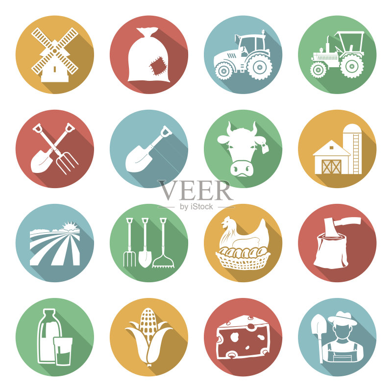 农业图标图标素材