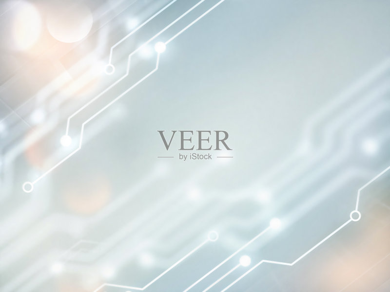 高技术背景正版插画素材