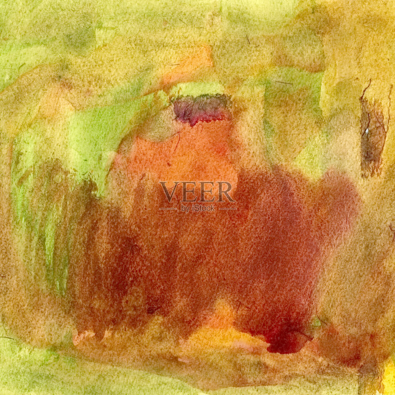 画抽象的婴儿正版插画素材