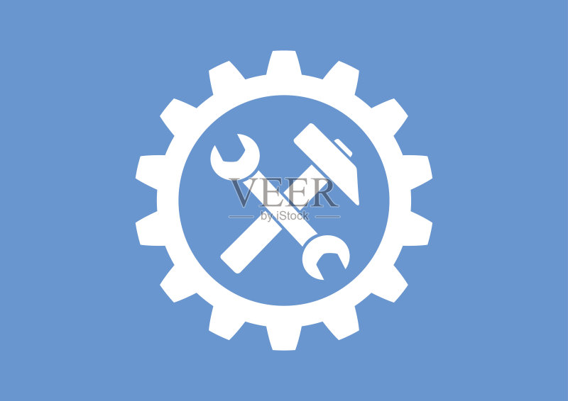 白色工业图标图标素材
