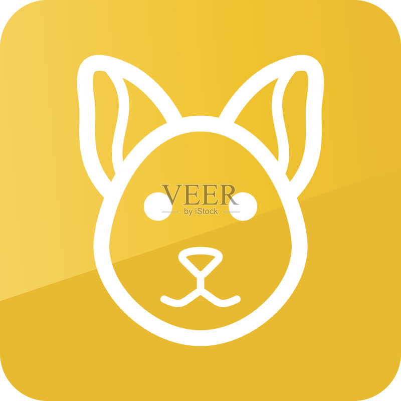 猫图标，农场动物矢量图图标素材