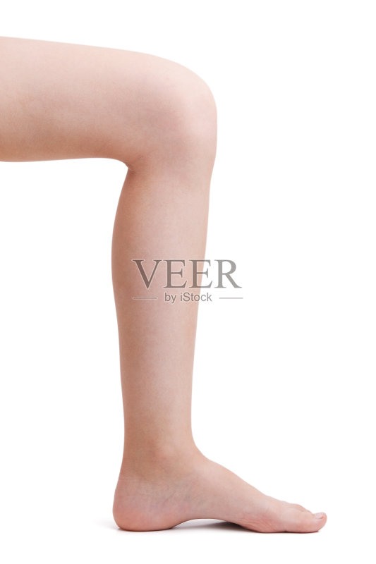 腿在膝盖处弯曲正版图片素材