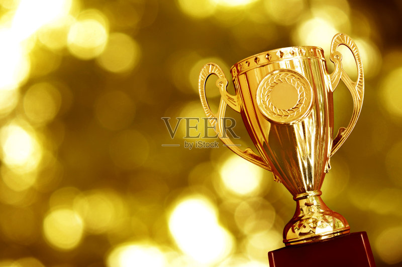 黄金奖杯正版图片素材