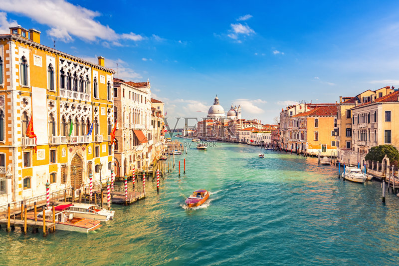 阳光明媚的威尼斯正版图片素材