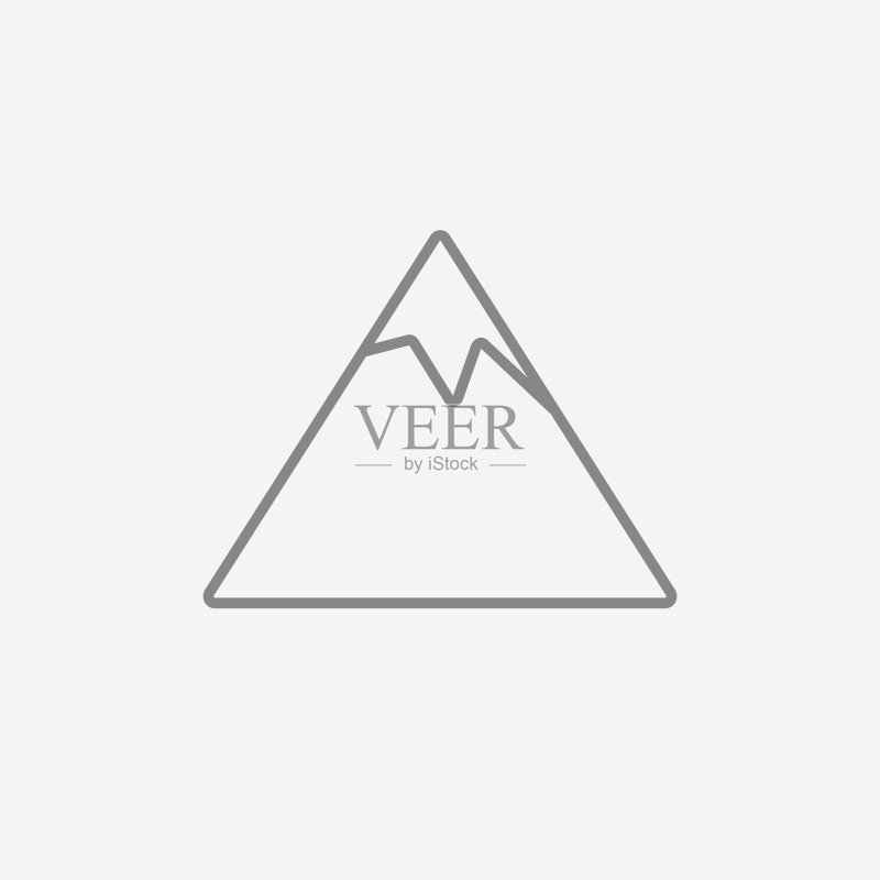 山脉线条图标图标素材