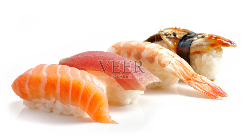 各种各样的寿司正版图片素材