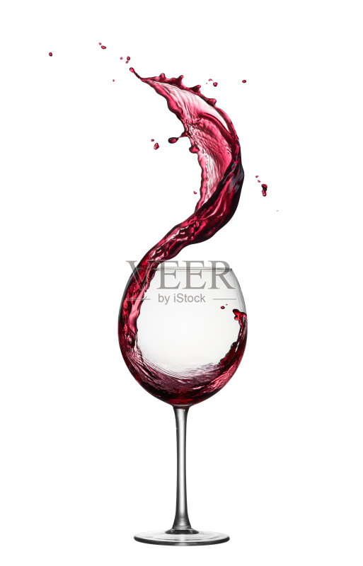 红酒溅正版图片素材