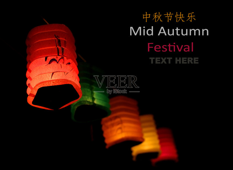 中国纸灯笼正版图片素材