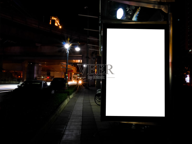 空白广告广告牌正版图片素材
